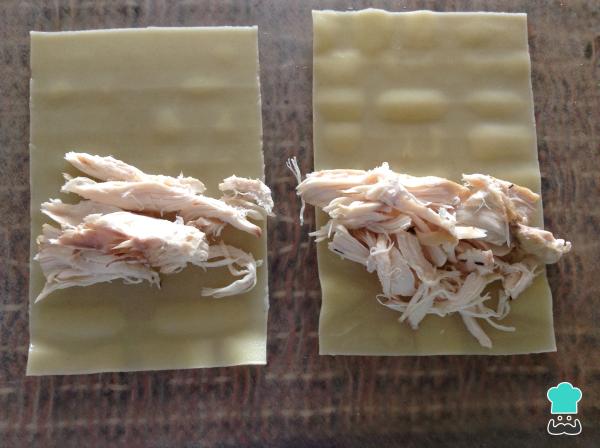 Recette de Cannellonis de Poulet à la Sauce Rouge - Étape 9
