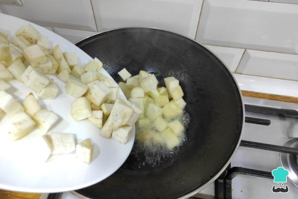 Recette de morue à sanfaina - Étape 2