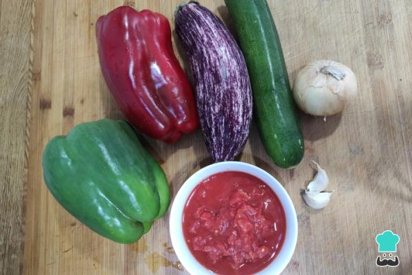 Recette de morue à sanfaina - Étape 1