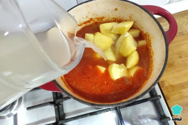 Recette de Marmitako de morue - Étape 4
