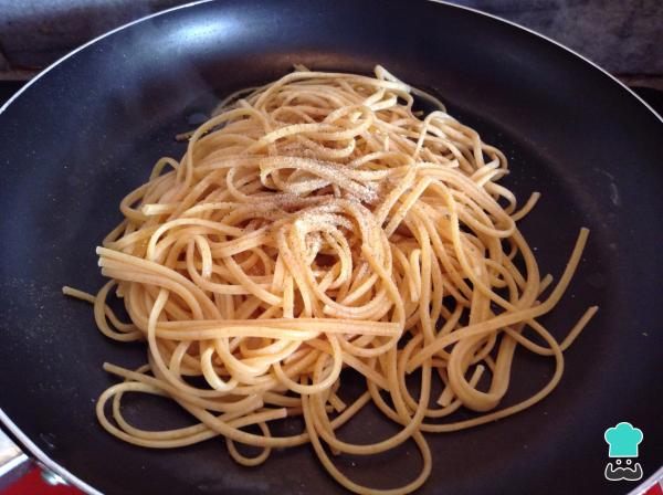 Recette de spaghettis à l'âne - Étape 6
