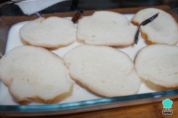 Recette de Torrijas au chocolat - Étape 2