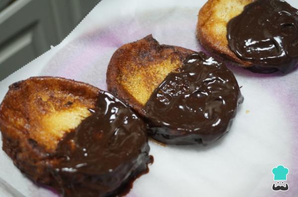 Recette de Torrijas au chocolat - Étape 8