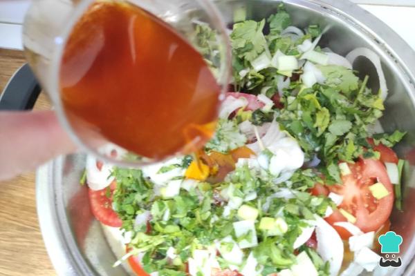 Recette de Moqueca de peixe (ragoût de poisson) - Étape 8