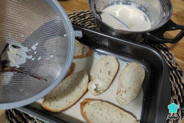 Recette de Torrijas au Baileys - Étape 3