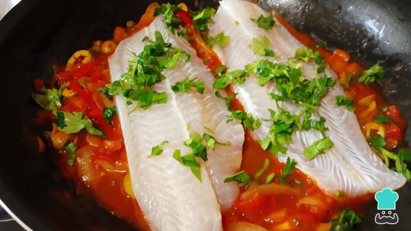 Recette de poisson à la Veracruz - Étape 5