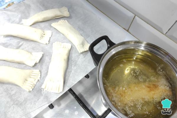 Recette des Casadielles ou casadiellas - Étape 6