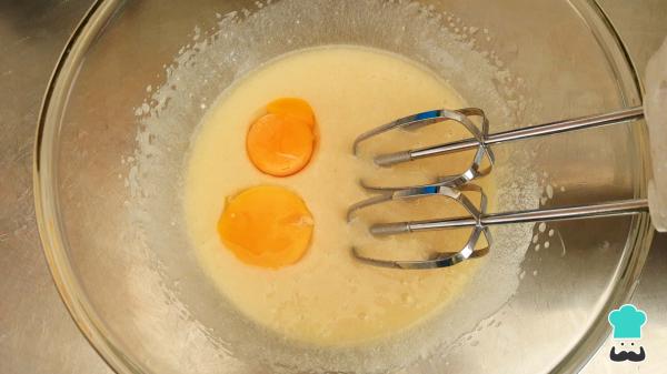 Recette de crêpes à la crème - Étape 2