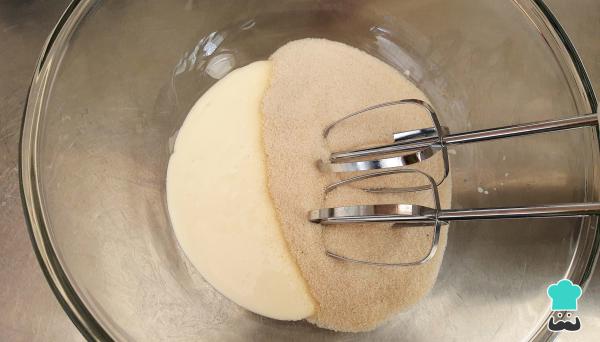 Recette de crêpes à la crème - Étape 1