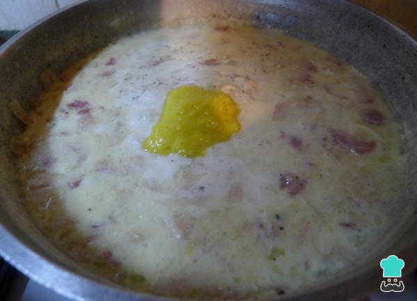 Recette de spaghettis carbonara - Étape 8