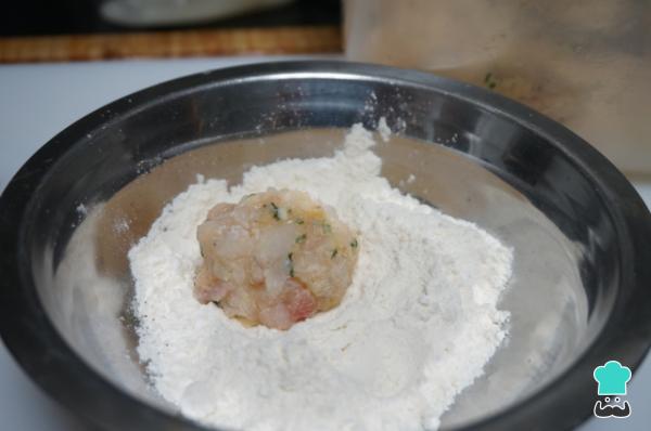 Recette de boulettes de lotte - Étape 4