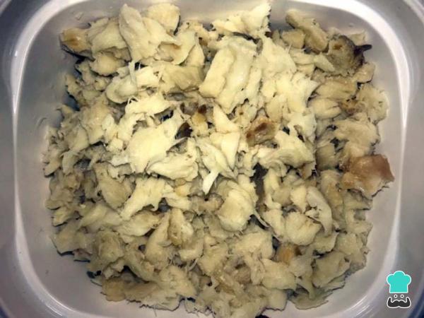 Recette de pain à l'aiguillat - Étape 2