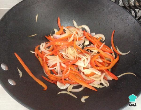 Recette de spaghettis asiatiques - Étape 4