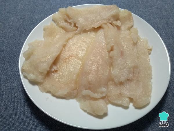 Recette de Colin Cachopo - Étape 1