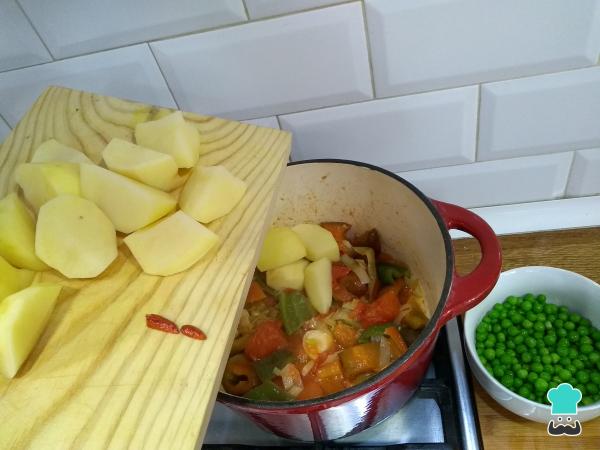 Recette de Marmitako au thon - Étape 3