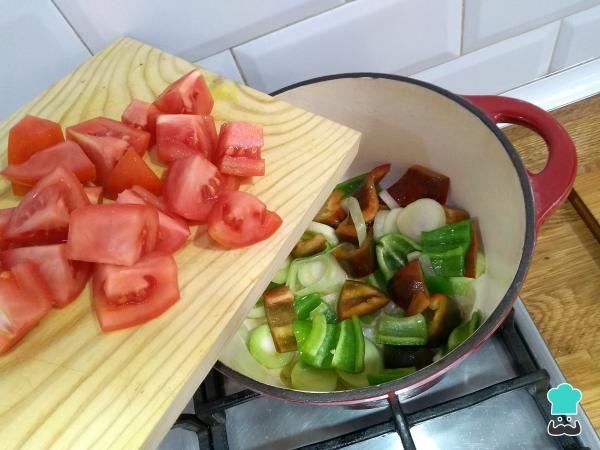Recette de Marmitako au thon - Étape 2