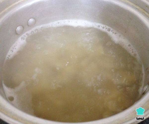 Recette de Macaroni carbonara à l'oignon - Étape 7