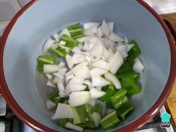 Recette de Marmitako au saumon - Étape 2