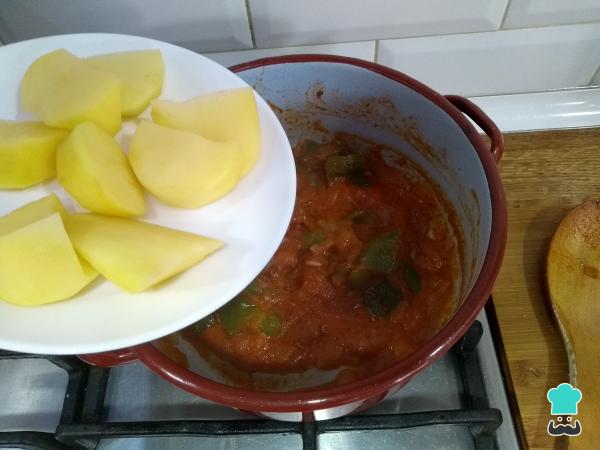 Recette de Marmitako au saumon - Étape 5