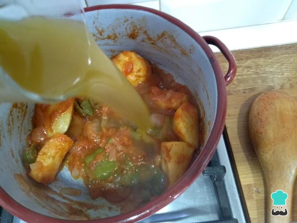 Recette de Marmitako au saumon - Étape 6