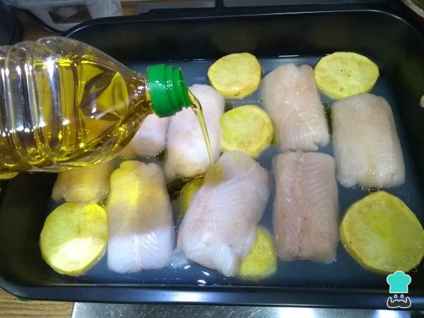 Recette de merlu Oriol - Étape 4