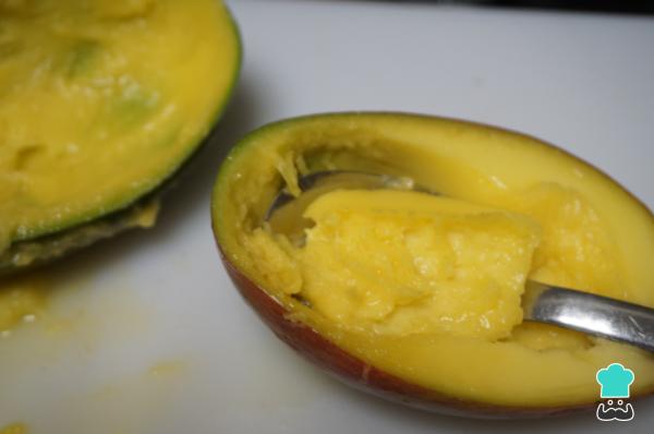 Recette de gâteau à la mangue - Étape 1