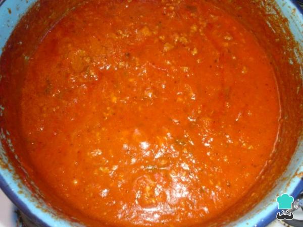 Recette facile de spaghettis à la bolognaise – Étape 6