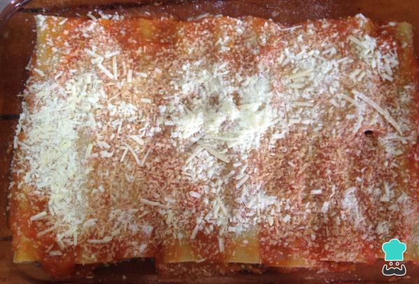 Recette de Cannellonis à la sauce napolitaine - Étape 9