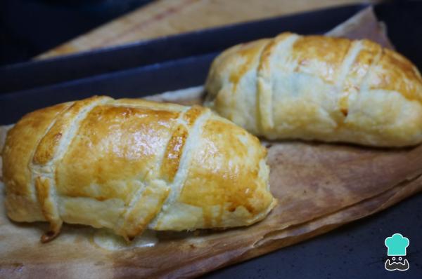 Recette Saumon en pâte feuilletée - Étape 7