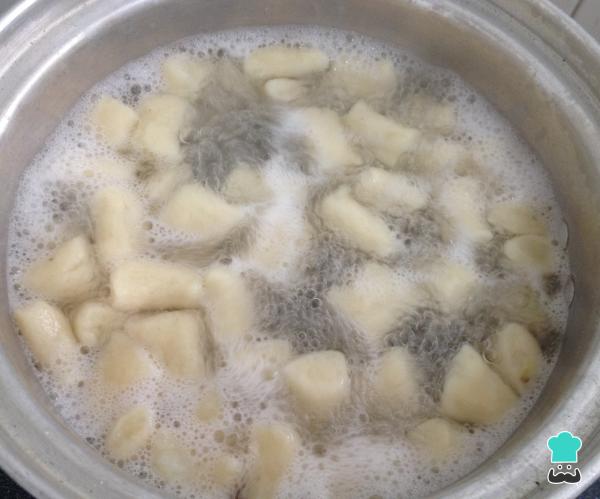 Recette de Gnocchis de Pommes de Terre à la Sauce Alfredo - Étape 5