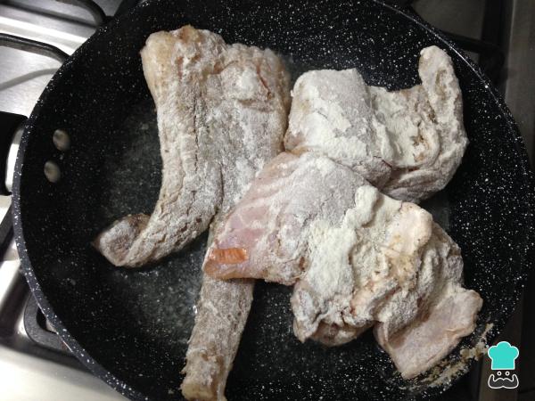 Recette Congre sauce verte - Étape 3