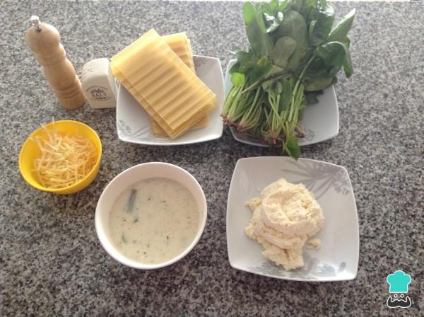 Recette de Lasagne à la Ricotta et aux Épinards - Étape 1