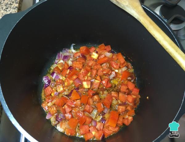Recette d'encebollado équatorien - Étape 1