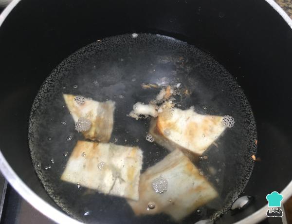 Recette d'encebollado équatorien - Étape 4