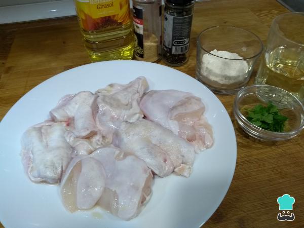 Recette de Cocochas de Morue Battues - Étape 1