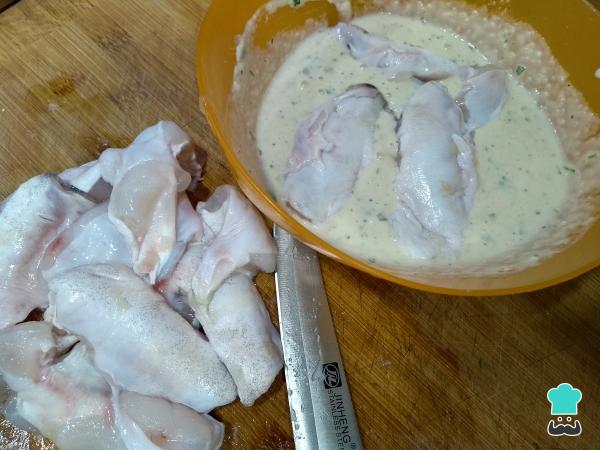 Recette de Cocochas de Morue Battues - Étape 3