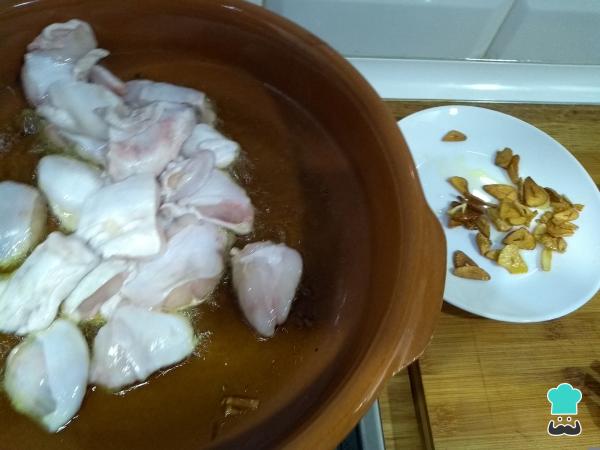 Recette de Cocochas de morue au pil pil - Étape 3