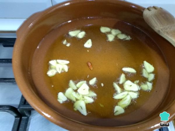 Recette de Cocochas de morue au pil pil - Étape 2