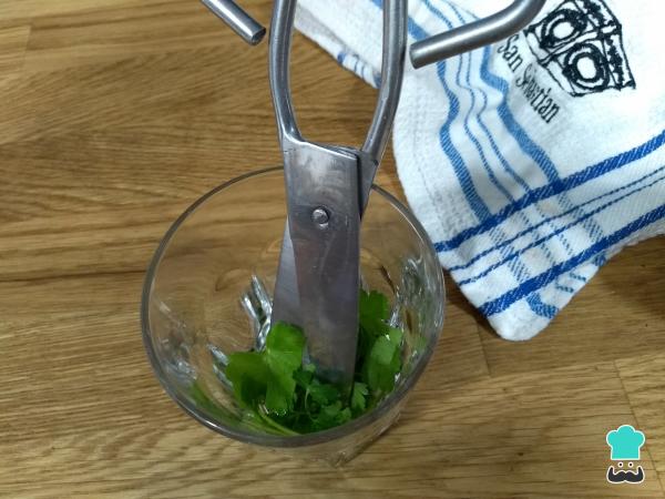 Recette de Cocochas de morue au pil pil - Étape 5