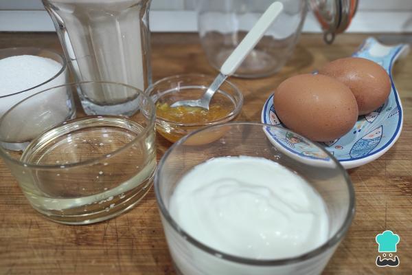 Recette de muffins au yaourt - Étape 1