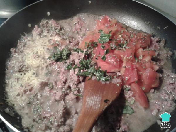 Recette de macaronis à la bolognaise - Étape 4