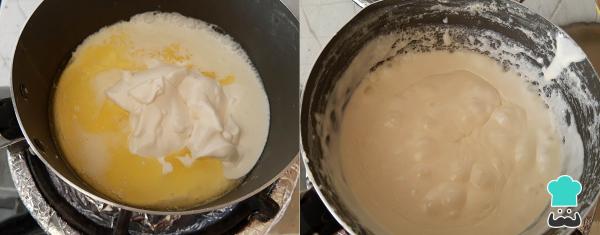 Recette du Pain des morts farci à la crème - Étape 2