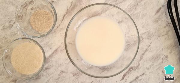Recette du Pain des morts farci à la crème - Étape 3