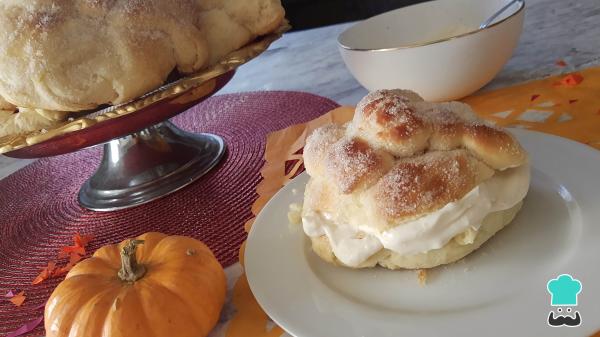 Recette du Pain des morts farci à la crème - Étape 13