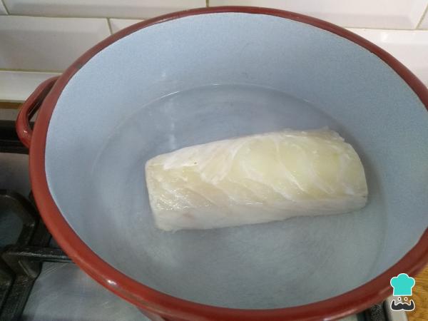 Recette de morue à la sauce piquillo - Étape 2