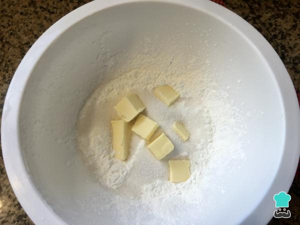 Recette d'Alfajores à la fécule de maïs sans TACC - Étape 1
