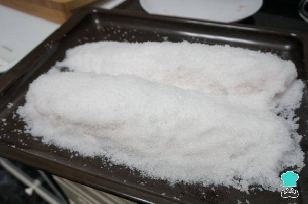 Recette de bar salé - Étape 4