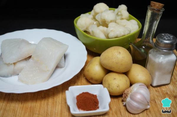 Recette Cabillaud au chou-fleur - Étape 1