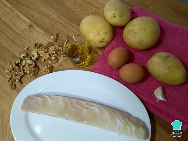 Recette d'atascaburras - Étape 1