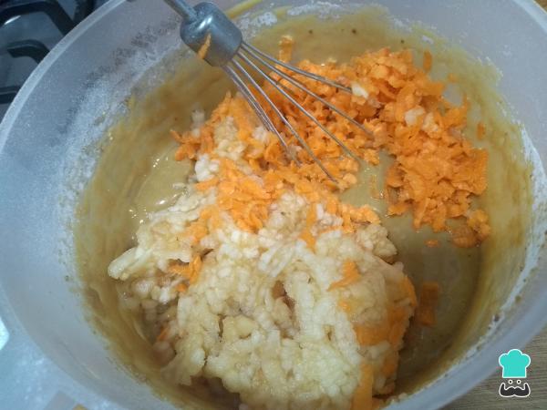 Recette de gâteau aux carottes et aux pommes - Étape 4